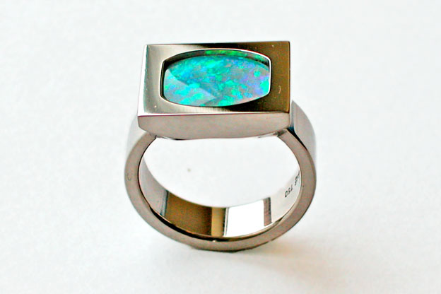 Fingerring Opal